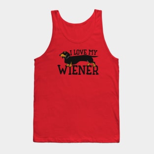 I love my Wiener Tank Top